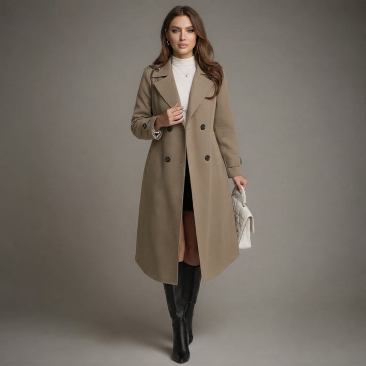 Audrina - Elegant Longline Coat