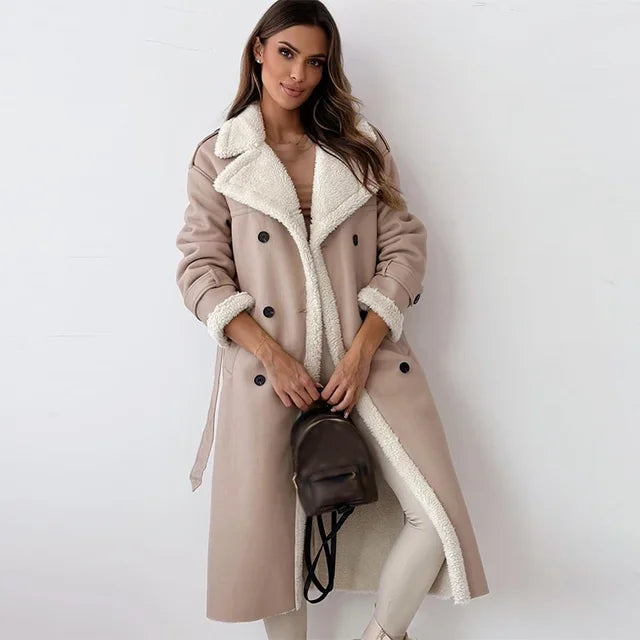 Vivianne - Elegant Shearling Jacket