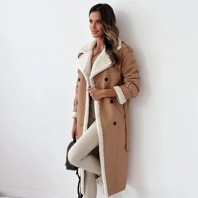 Vivianne - Elegant Shearling Jacket