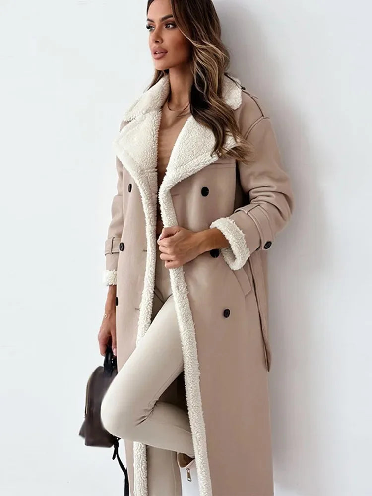 Vivianne - Elegant Shearling Jacket