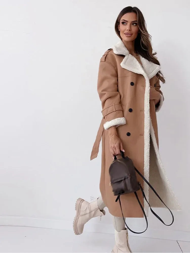 Vivianne - Elegant Shearling Jacket