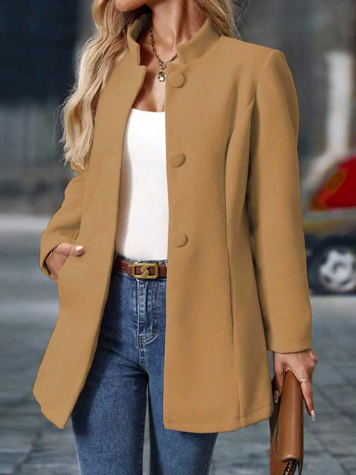 Clarissa - Polished Button Jacket