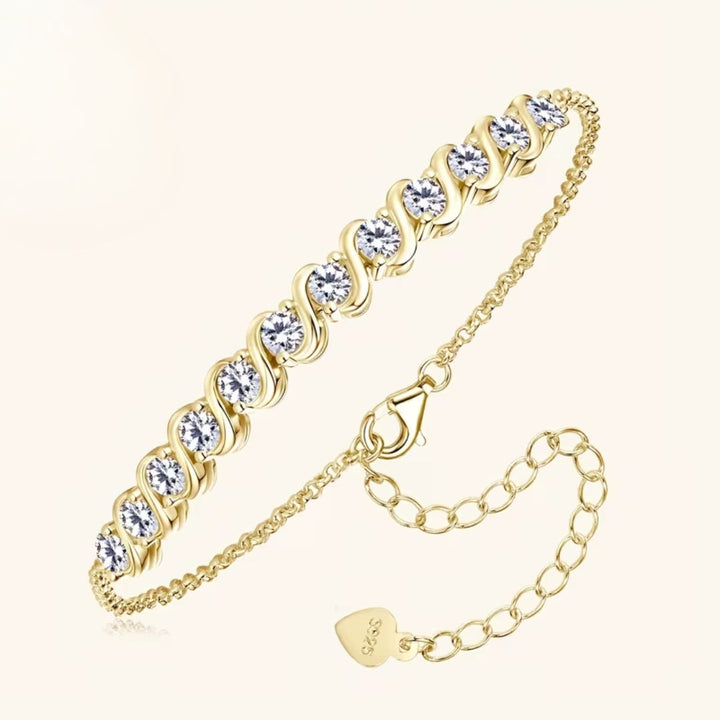 Ianah - Round Crystal Trail Bracelet