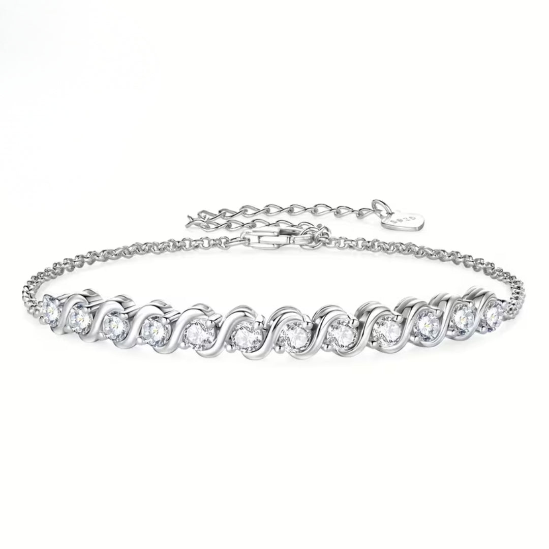 Ianah - Round Crystal Trail Bracelet