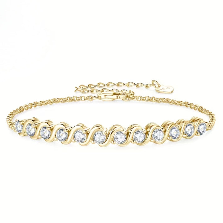 Ianah - Round Crystal Trail Bracelet