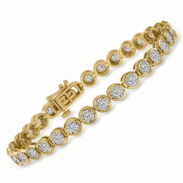 Jina - Round Crystal Bracelet