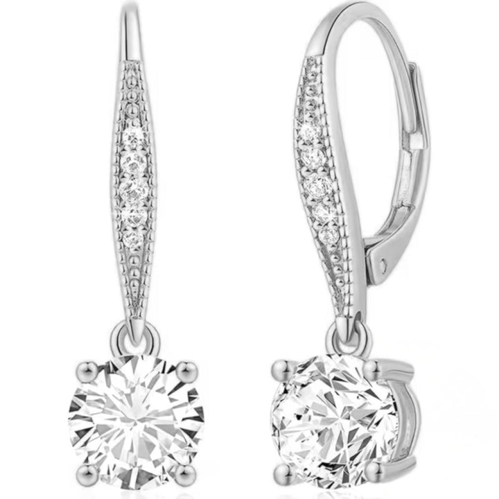 Terra - Fashion Crystal Rounded Earrings