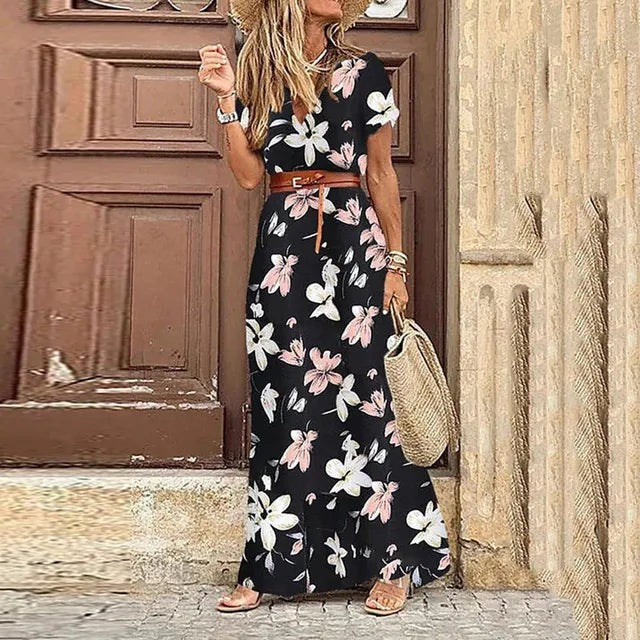 Abigail - Bohemian Paisley Dress