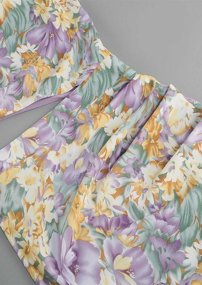 Vallia - One Shoulder Bloom Dress