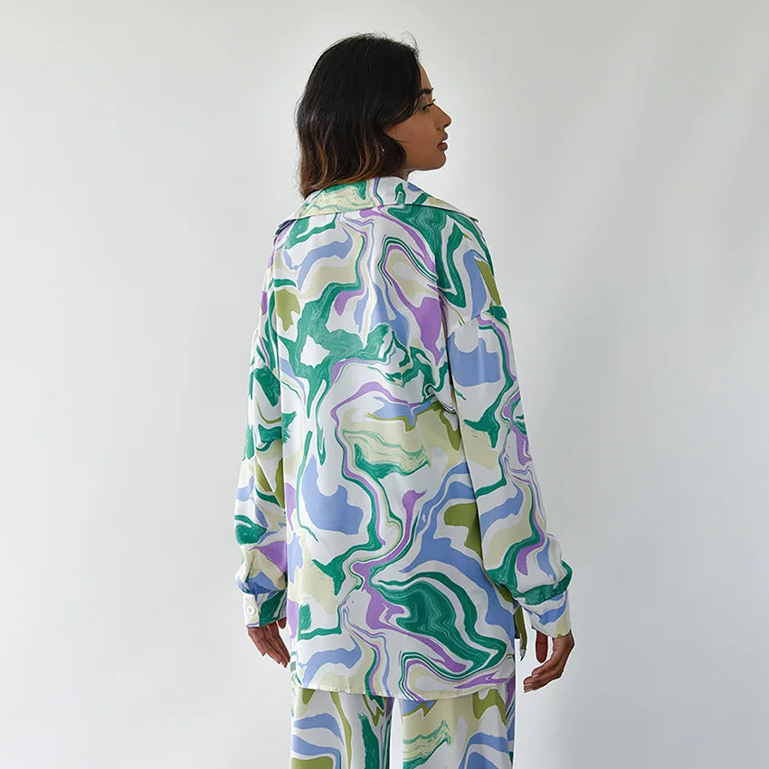 Zyra - Bold Swirl Print Set