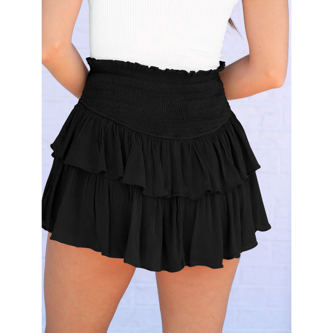 Vyvan - Chic Ruffled Skirt