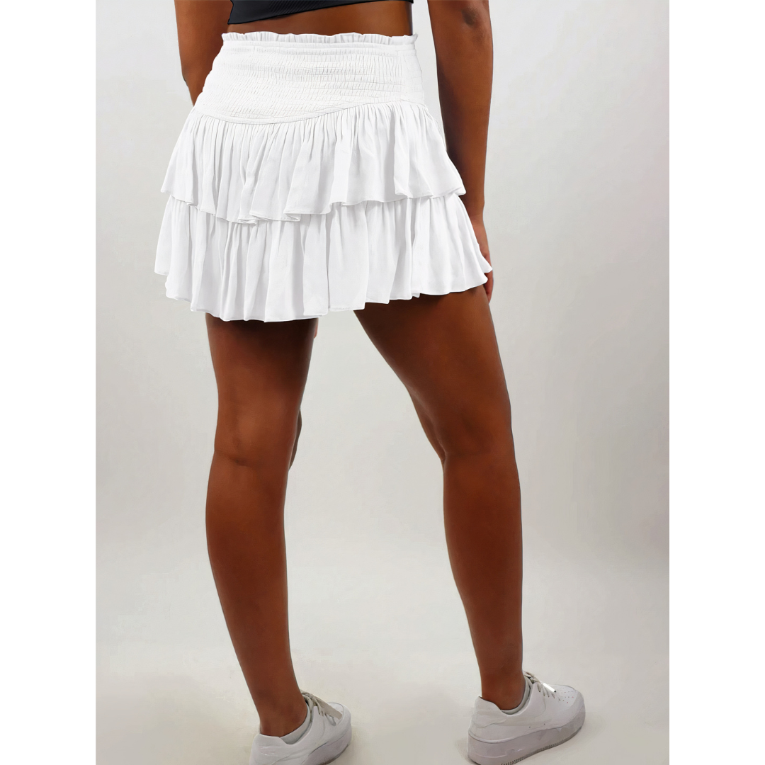 Vyvan - Chic Ruffled Skirt
