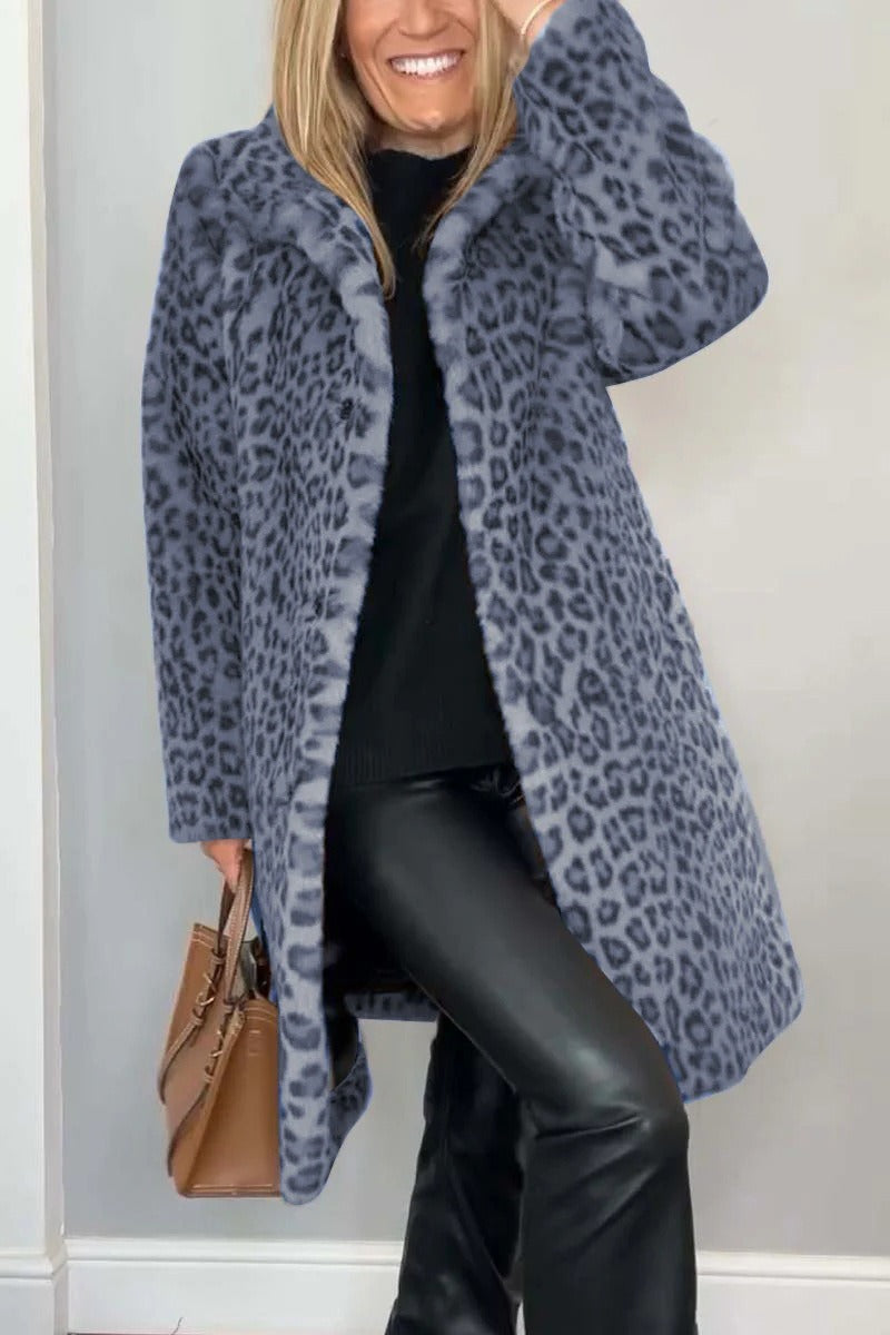 Sharmaine - Leopard Print Coat