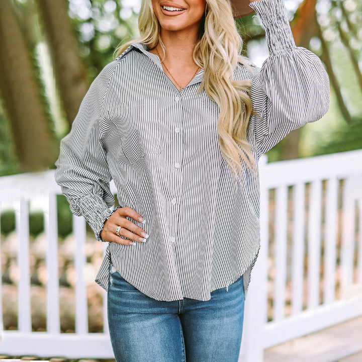 Evelyna - Stripe Relaxed Shirt