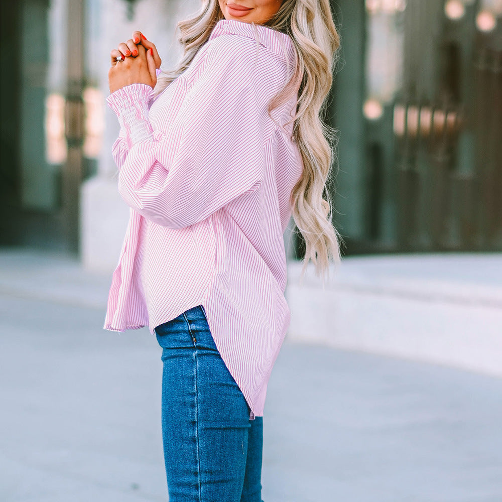 Evelyna - Stripe Relaxed Shirt