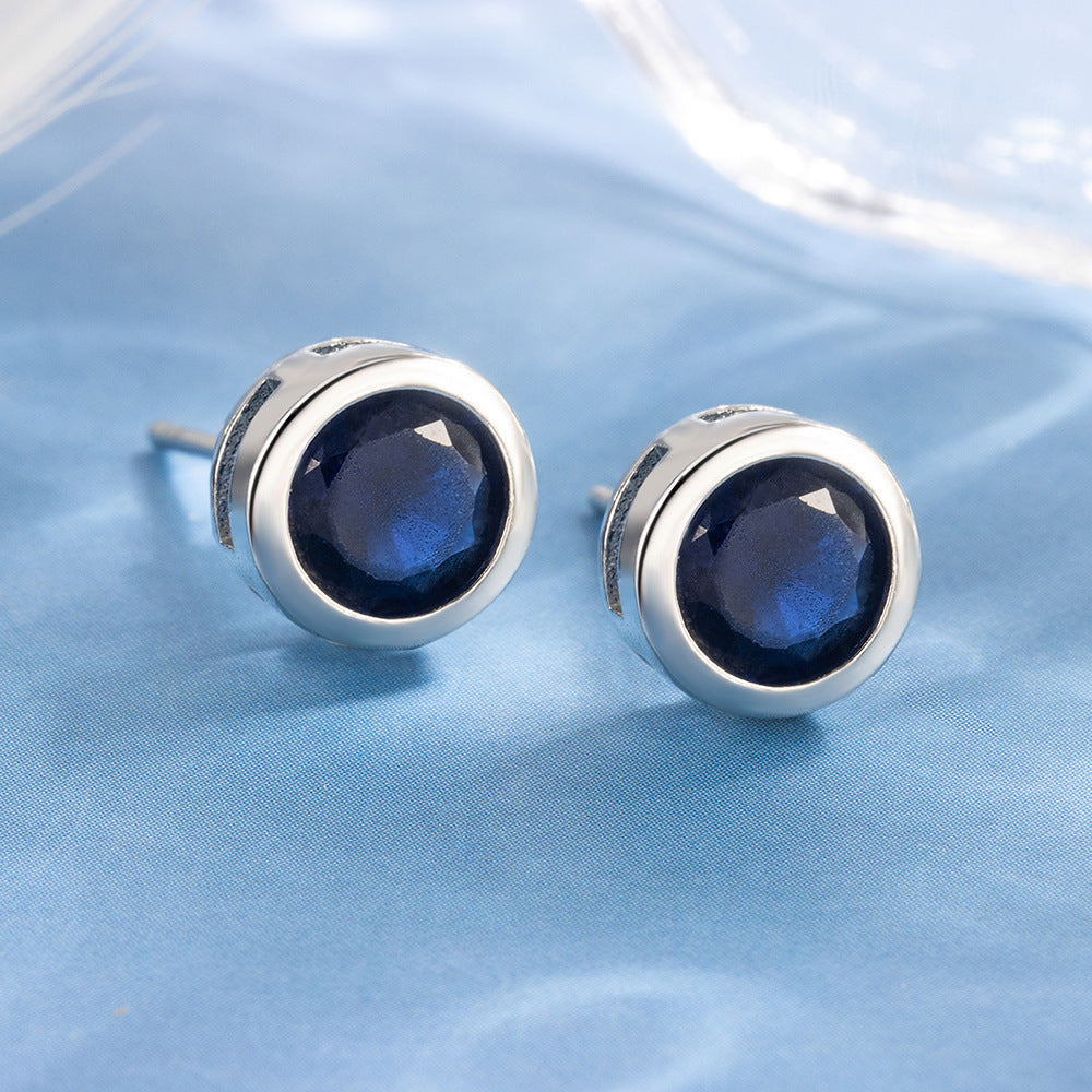 Sherra - Bezel Stud Earrings