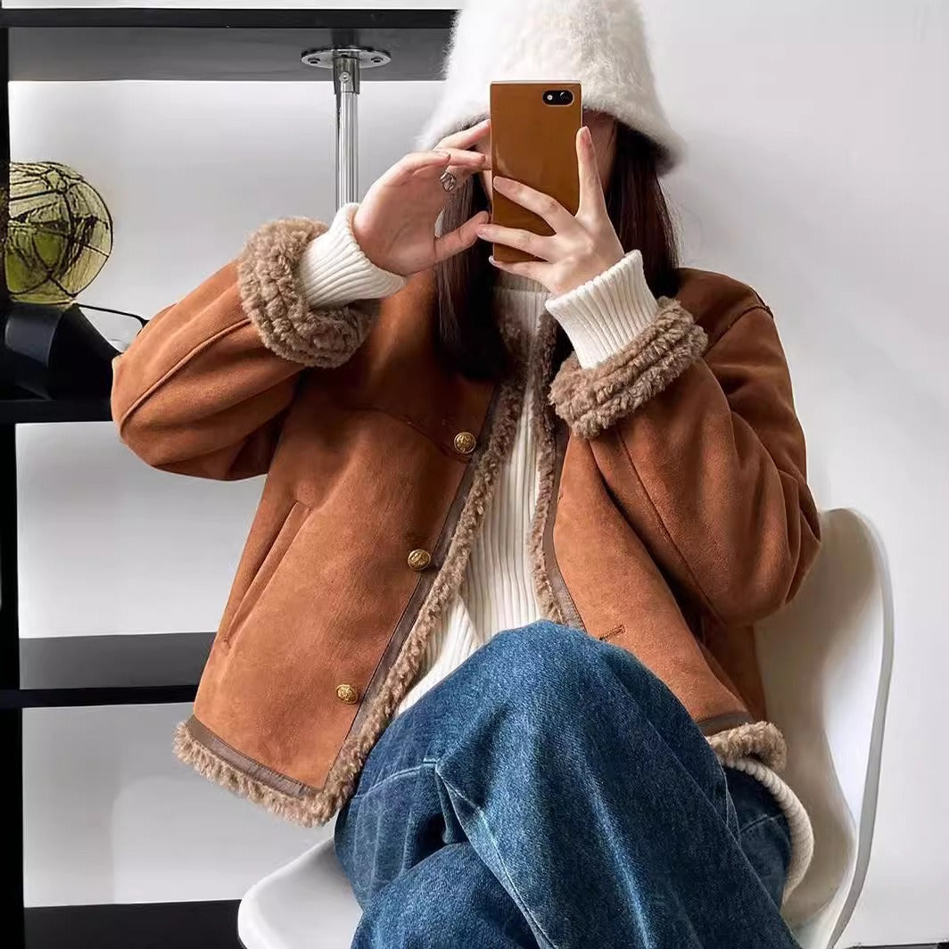 Gabriella - Cozy Shearling Jacket