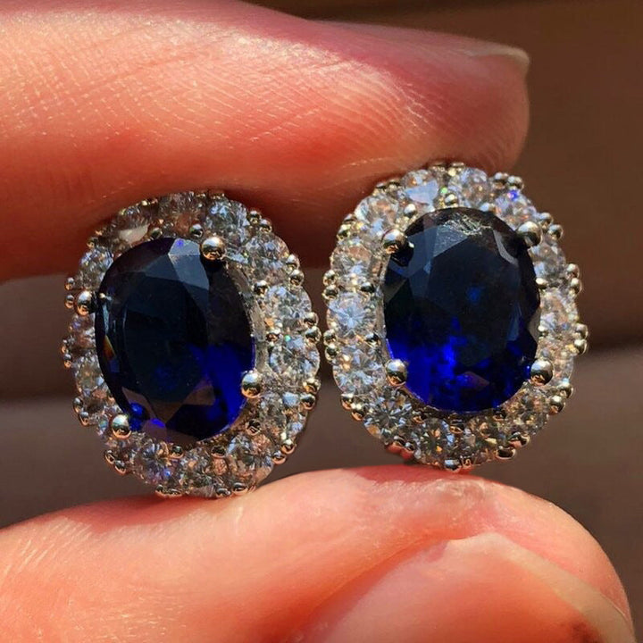Alisette - Royal Halo Earrings