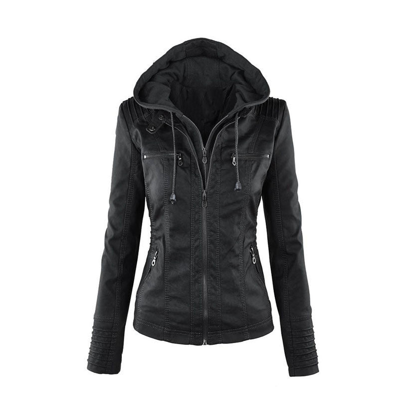 Viviana - Zip-Up Moto Jacket