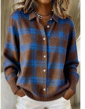 Vierra - Timeless Plaid Blouse