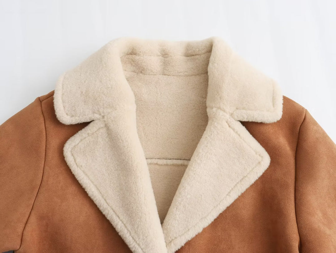Amelie - Soft Shearling Jacket