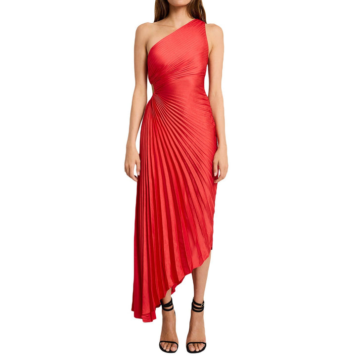 Zerina - Pleated Elegance Dress