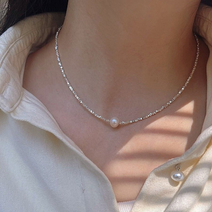Marian - Dazzling Pearl Necklace