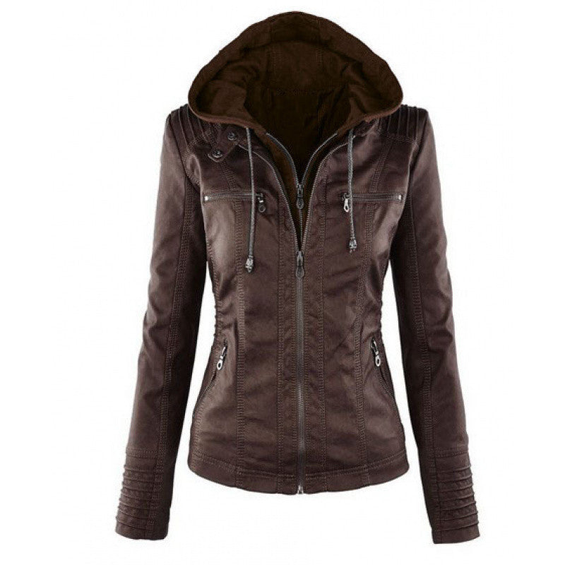 Viviana - Zip-Up Moto Jacket