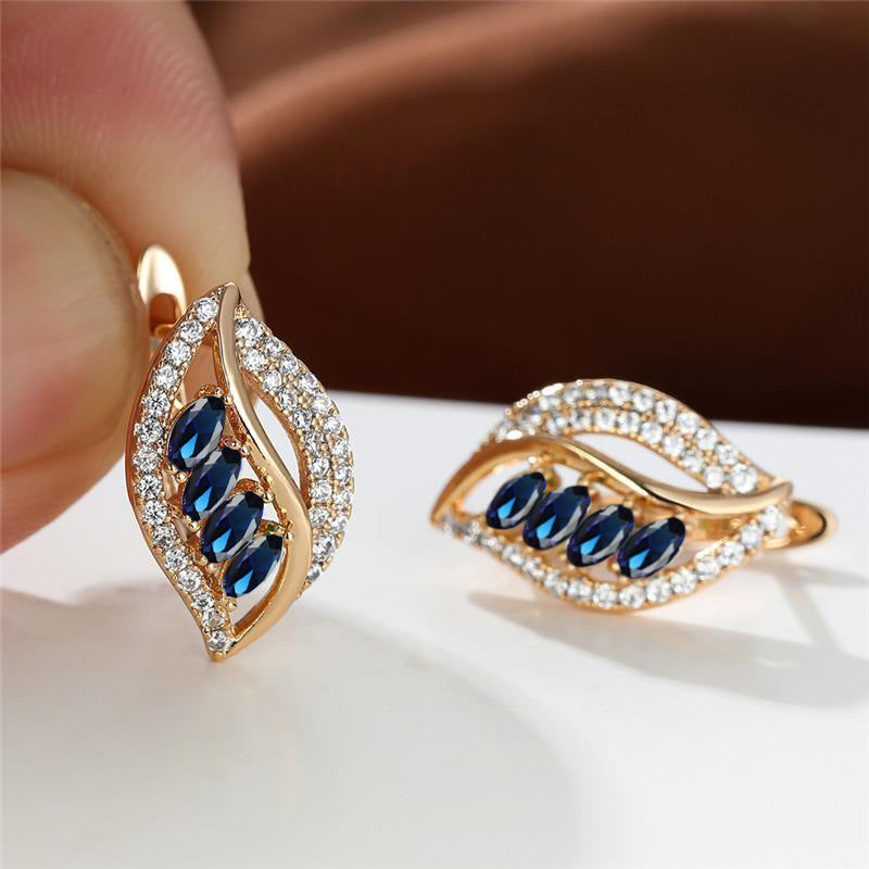 Isola - Radiant Leaf Earrings