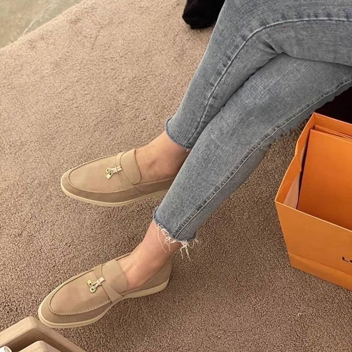 Marlen - Soft Suede Loafers