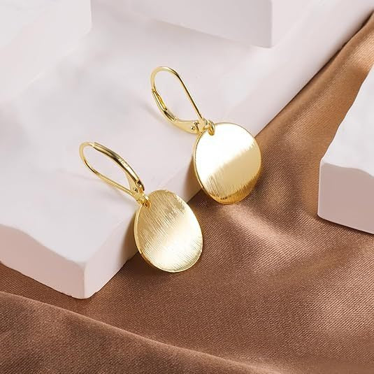 Shiello - Luminous Disk Earrings