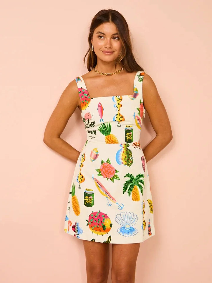 Calypsa - Tropical Delight Dress