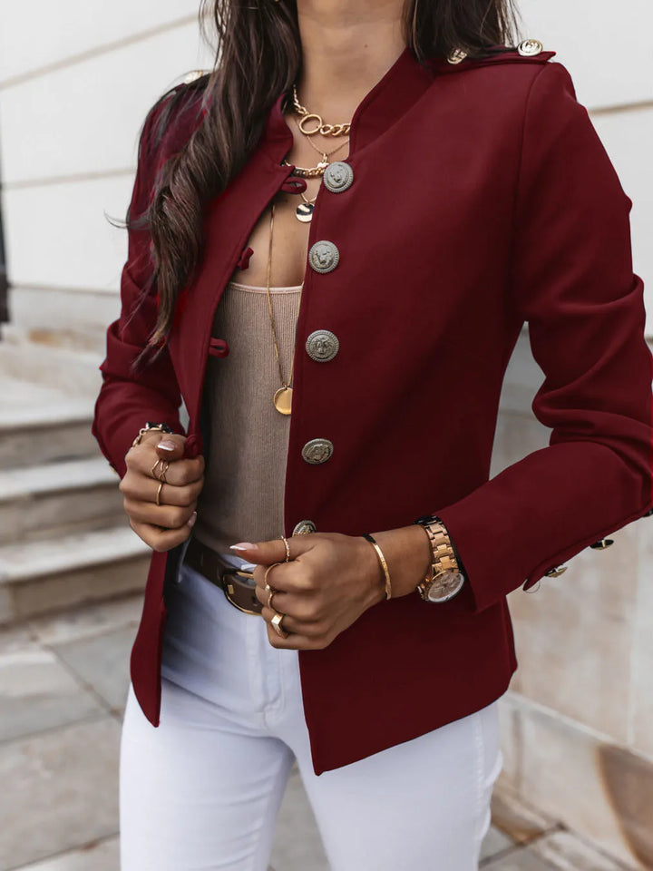 Herra - Elegant Buttoned Jacket