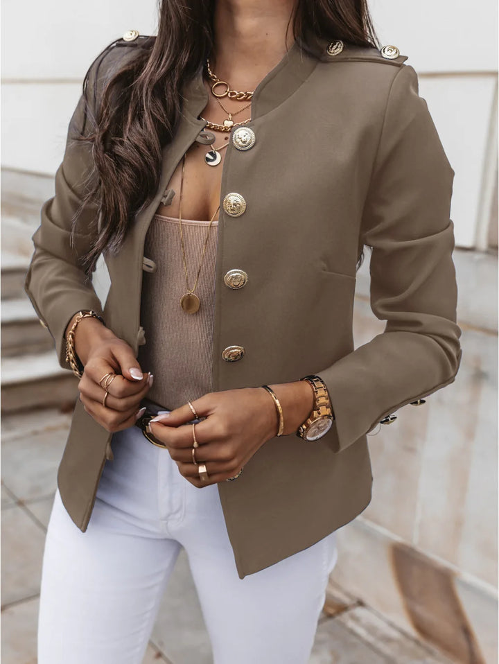 Herra - Elegant Buttoned Jacket