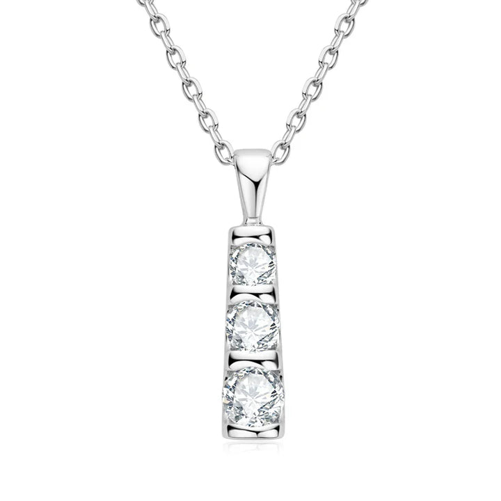 Hanna - Triple Inlaid Spark Necklace