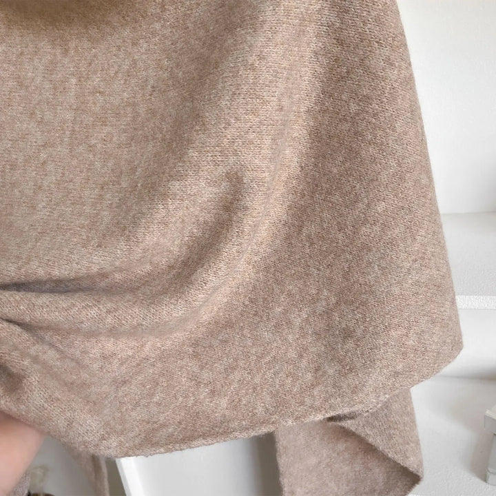 Celeste - Soft Tie Front Shawl
