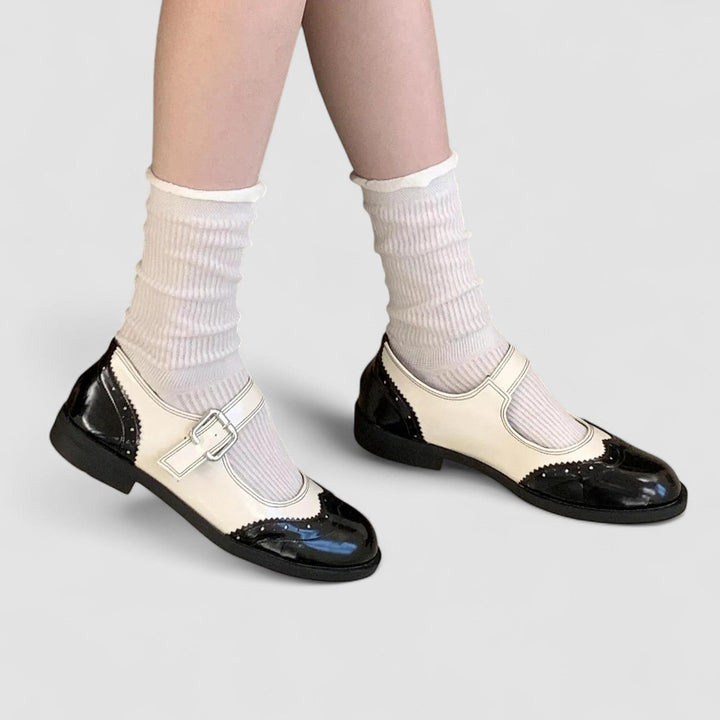 Pheobe - Retro Oxford Shoes