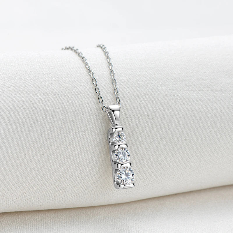 Hanna - Triple Inlaid Spark Necklace