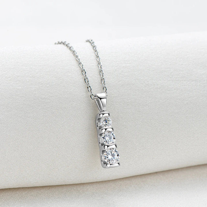 Hanna - Triple Inlaid Spark Necklace