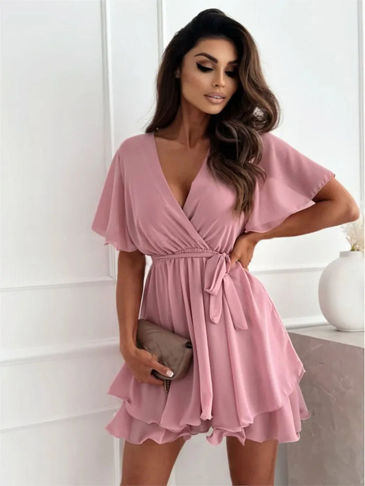 Alba - Elegant Mini Dress