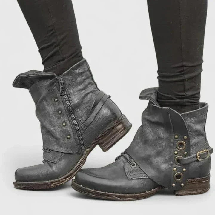 Savannah - Bold Rivet Boots
