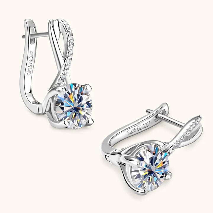 Wanda - Crystal Drop Earrings