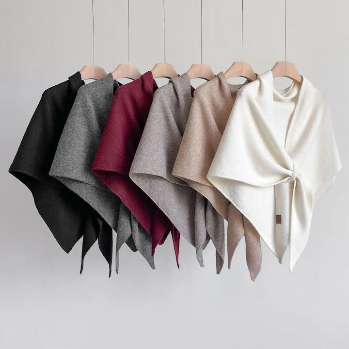 Celeste - Soft Tie Front Shawl