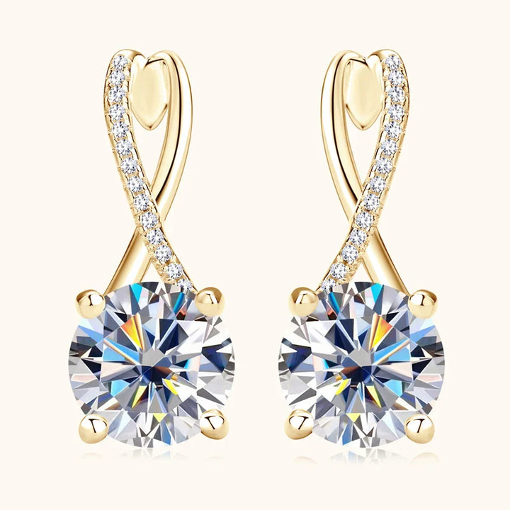 Wanda - Crystal Drop Earrings