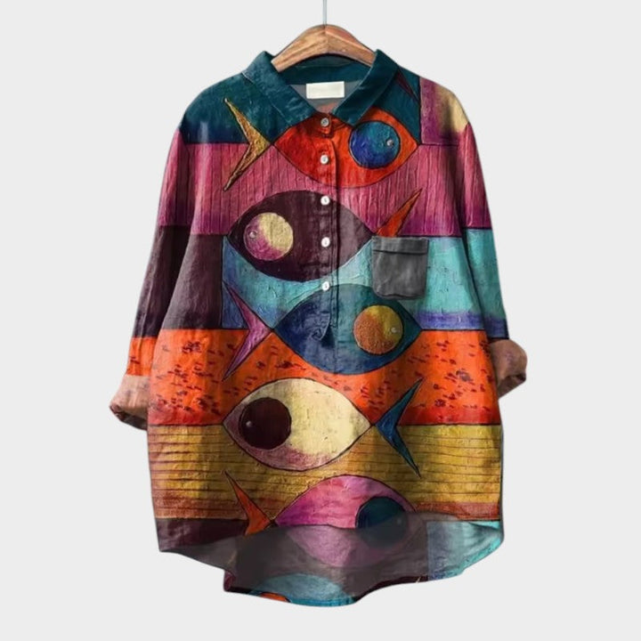 Jazira - Animal Print Blouse