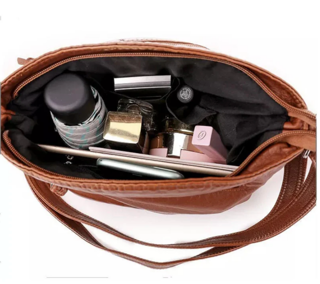 Rhian - Multi-Pocket Shoulder Bag