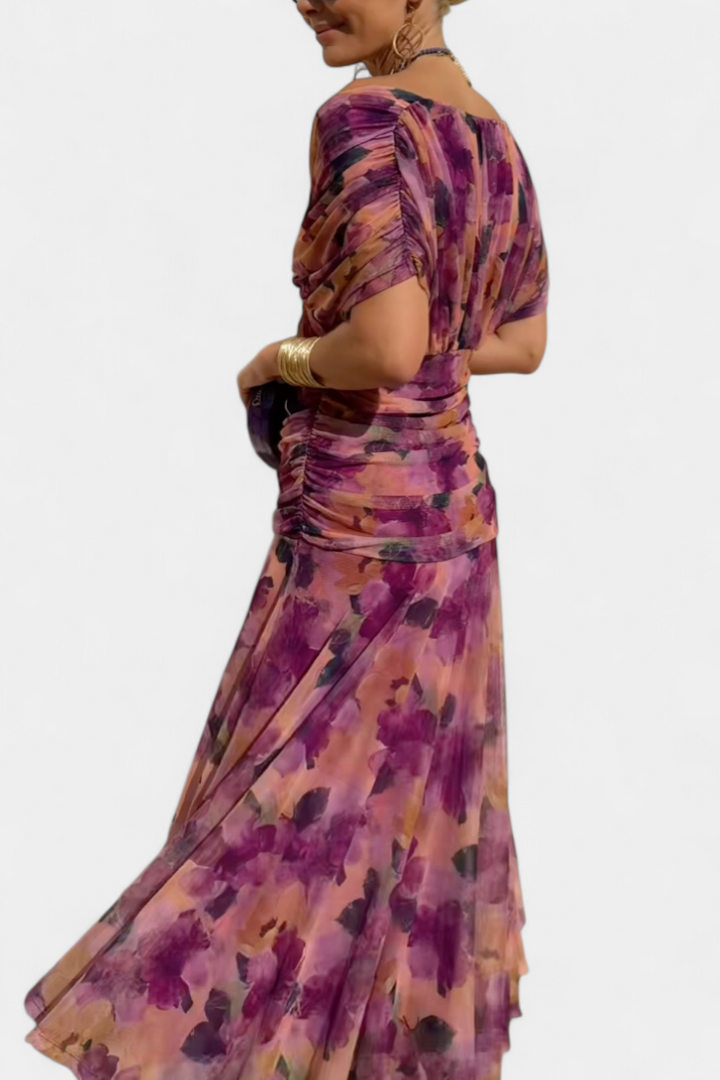 Evira - Elegant Off-Shoulder Dress