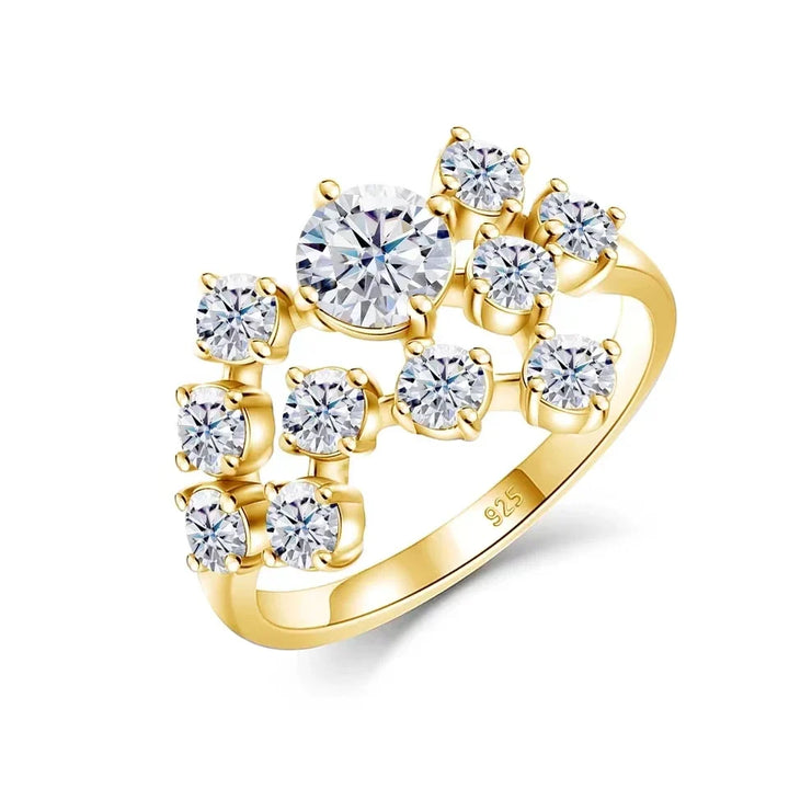 Prinsyl - Stylish Crystal Ring