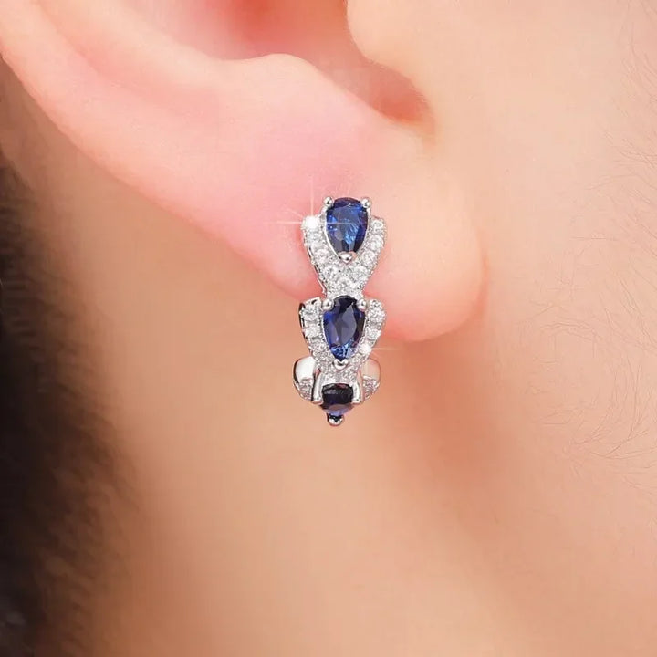 Arlene - Royal Teardrop Earrings