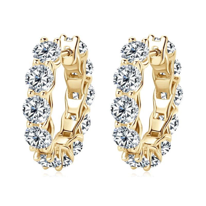 Windy - Spark Gold Earrings